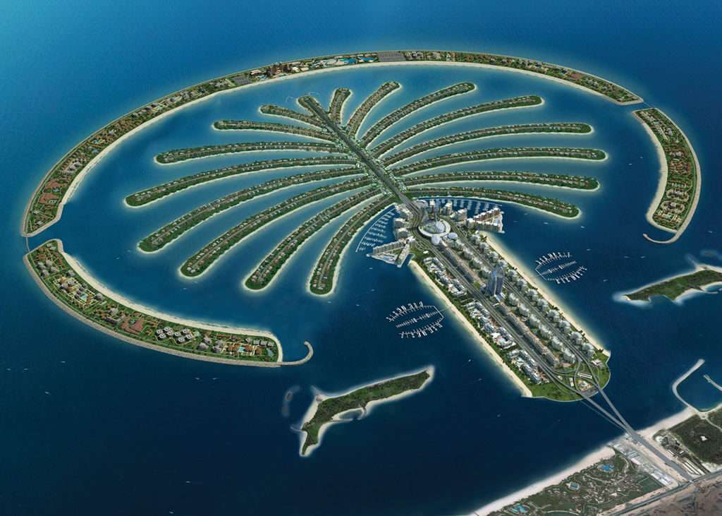 Main Location of Palm Jumeirah Dubai