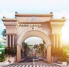 Given picture shows the main Entrance of Park Lane City Lahore